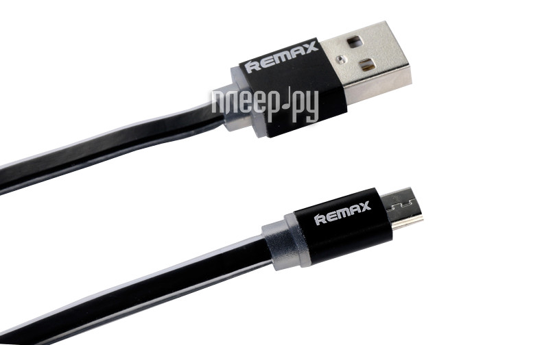  Remax MicroUSB Colorful Cable Black RE-005m