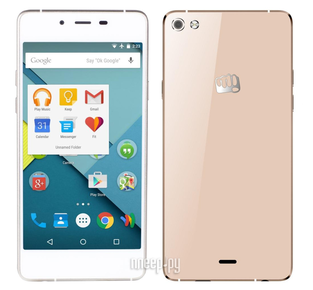 Сотовый телефон Micromax Q450 Canvas White