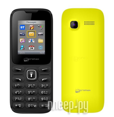 Сотовый телефон Micromax X401 Yellow