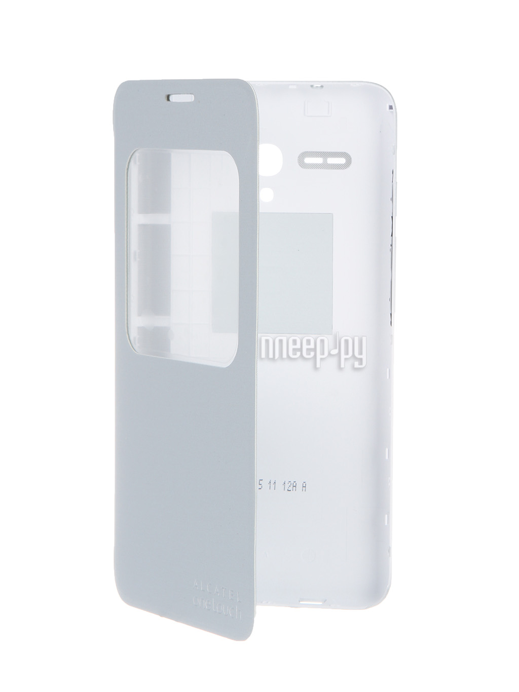  - Alcatel OneTouch POP 3 (5.5) Aero FC5054 Flip Cover Soft Silver