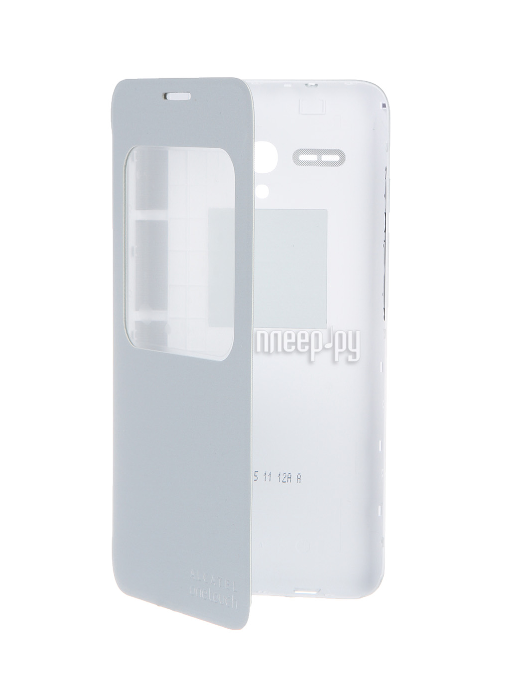  - Alcatel OneTouch POP 3 (5.5) Aero FC5054 Flip Cover Soft Silver 