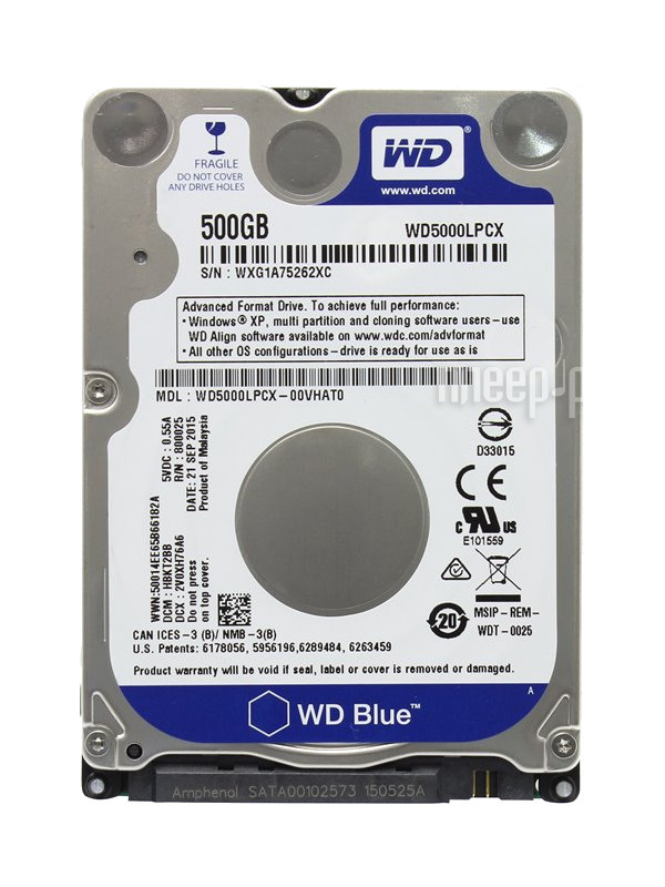   500Gb - Western Digital WD5000LPCX  2181 