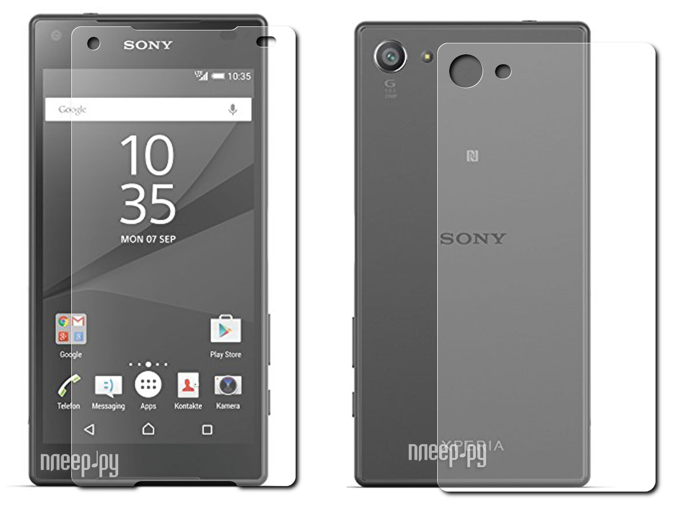    Sony Xperia Z5 Compact BROSCO 0.3mm Front&Back Z5C-FRONT&BACK-GLASS