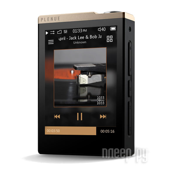  Cowon iAudio Plenue D 32Gb Gold-Black  16693 