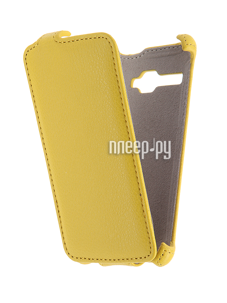  Fly FS401 Stratus 1 Activ Flip Case Leather Yellow 52681