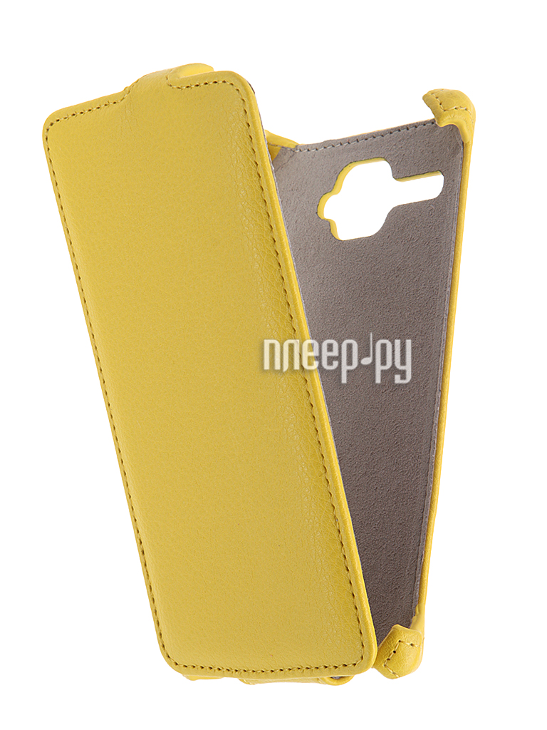   Fly FS501 Nimbus 3 Activ Flip Case Leather Yellow 52678 