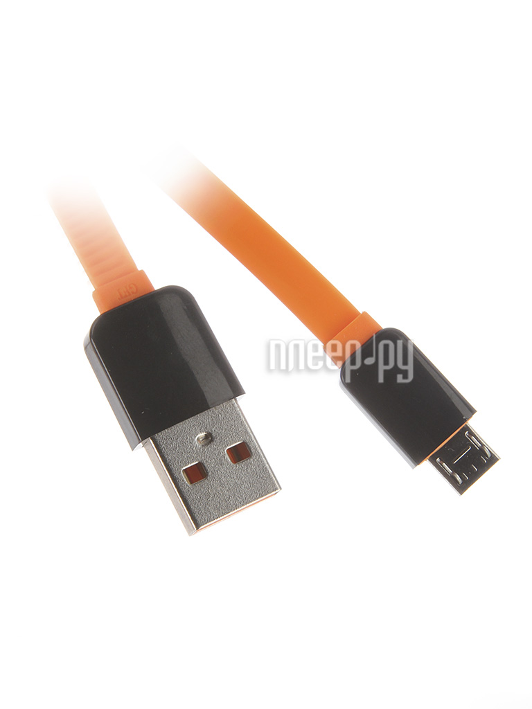  Continent USB - micro USB 1m Orange QCU-5102OG