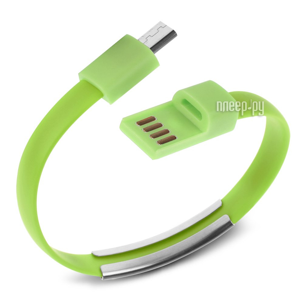  Activ USB - micro USB Cabelet Mono Green 46895  282 
