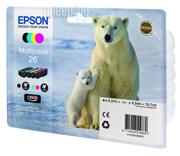 Epson T2616 MultiPack C13T26164010 