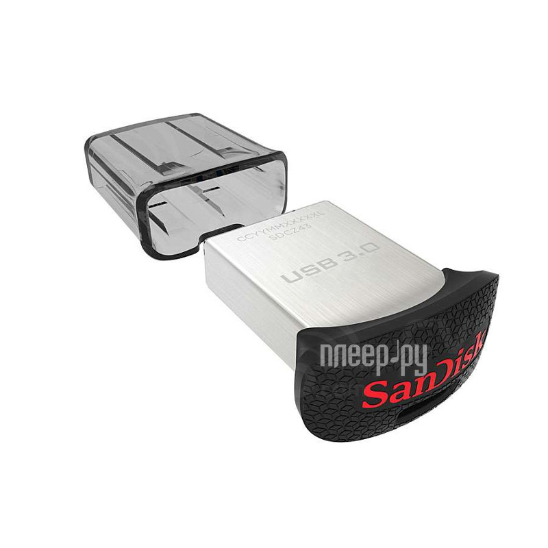 USB Flash Drive 128Gb - SanDisk Ultra Fit SDCZ43-128G-G46 / SDCZ43-128G-GAM46 