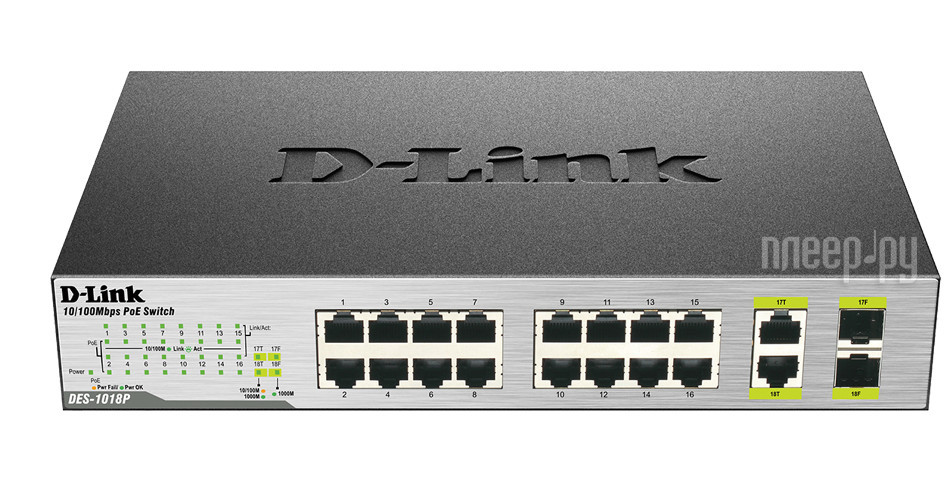 D-Link DES-1018P  9332 