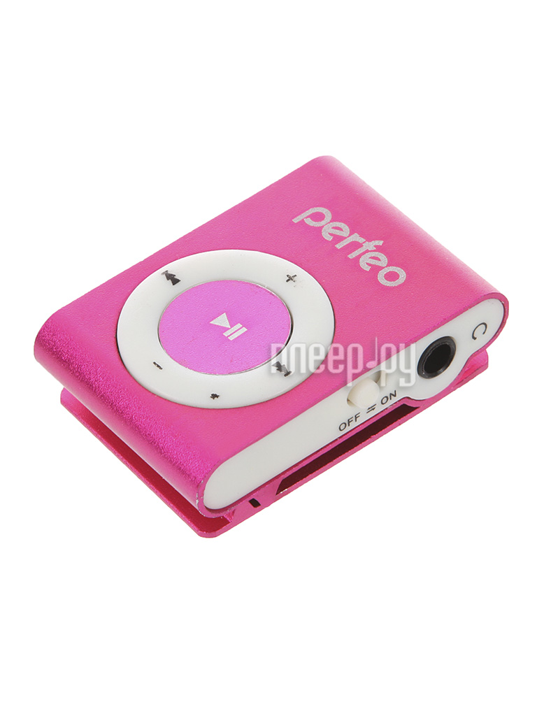  Perfeo VI-M001 Music Clip Titanium Pink