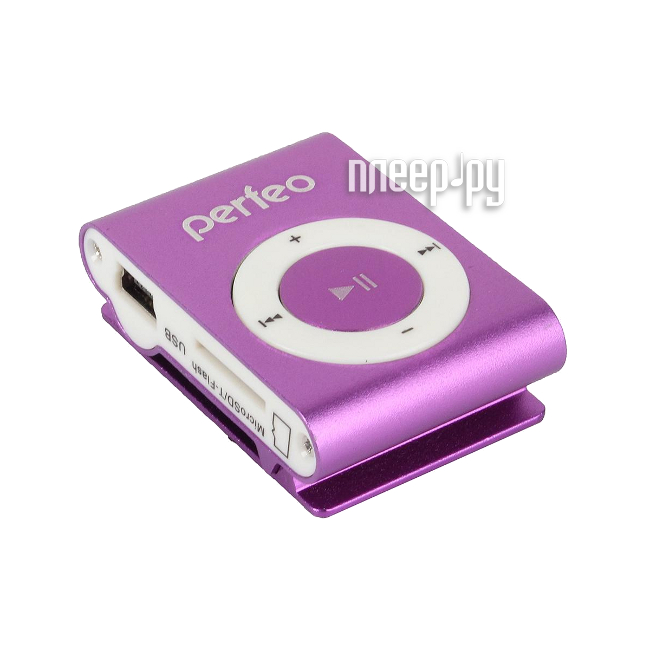  Perfeo VI-M001 Music Clip Titanium Purple