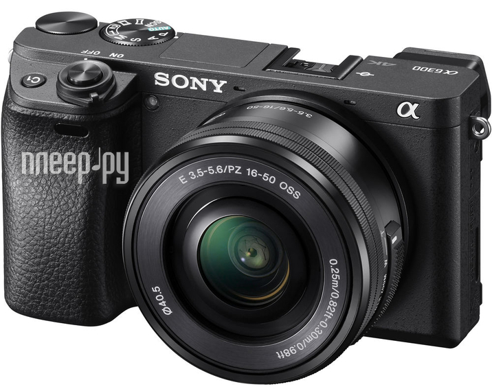  Sony Alpha ILCE-6300 Kit 16-50 mm PZ Black  71871 