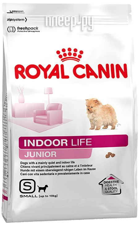  ROYAL CANIN Indoor Life Junior 500g   57333  145 