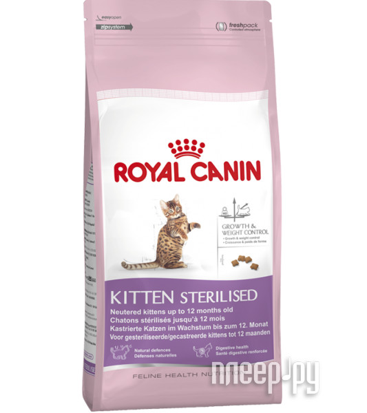  ROYAL CANIN Kitten Sterilised 400g   48901  199 