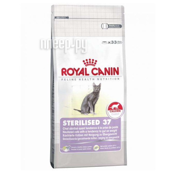  ROYAL CANIN Sterilised 37 400g   677104  174 