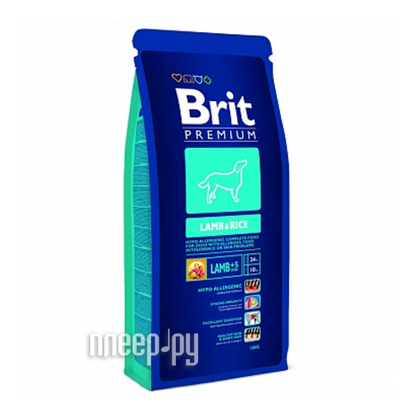 Brit Premium Lamb&Rice 15kg      9461 / 132337