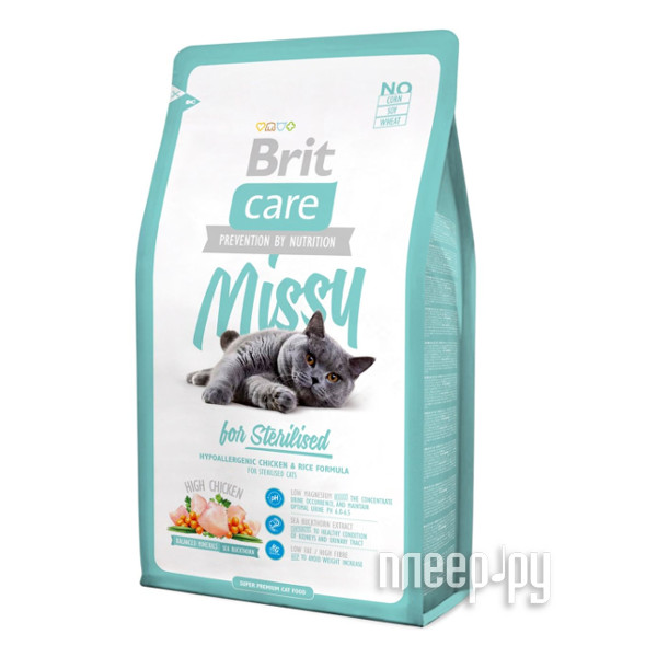  Brit Care Cat Missy for Sterilised 7kg 5722 / 132624  2568 