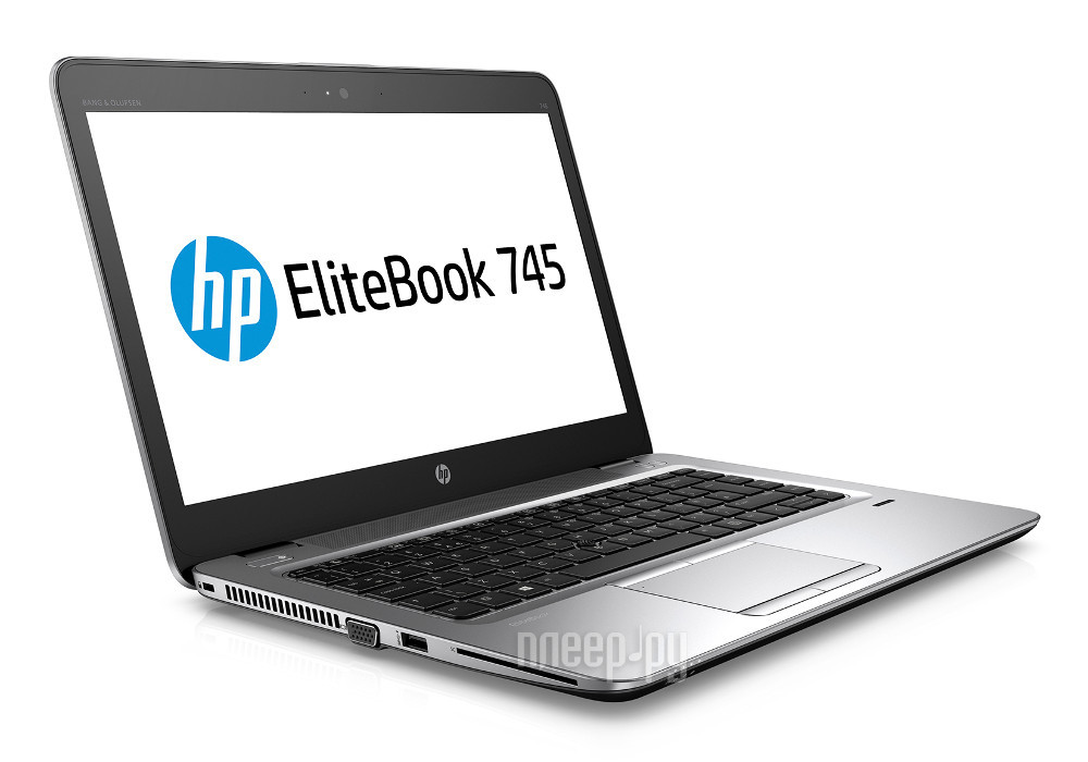  HP EliteBook 745 G3 P4T40EA (AMD A10-8700B 1.8 GHz / 8192Mb / 256Gb SSD / No ODD / AMD Radeon R6 / Wi-Fi / Cam / 14.0 / 1920x1080 / Windows 7 64-bit) 