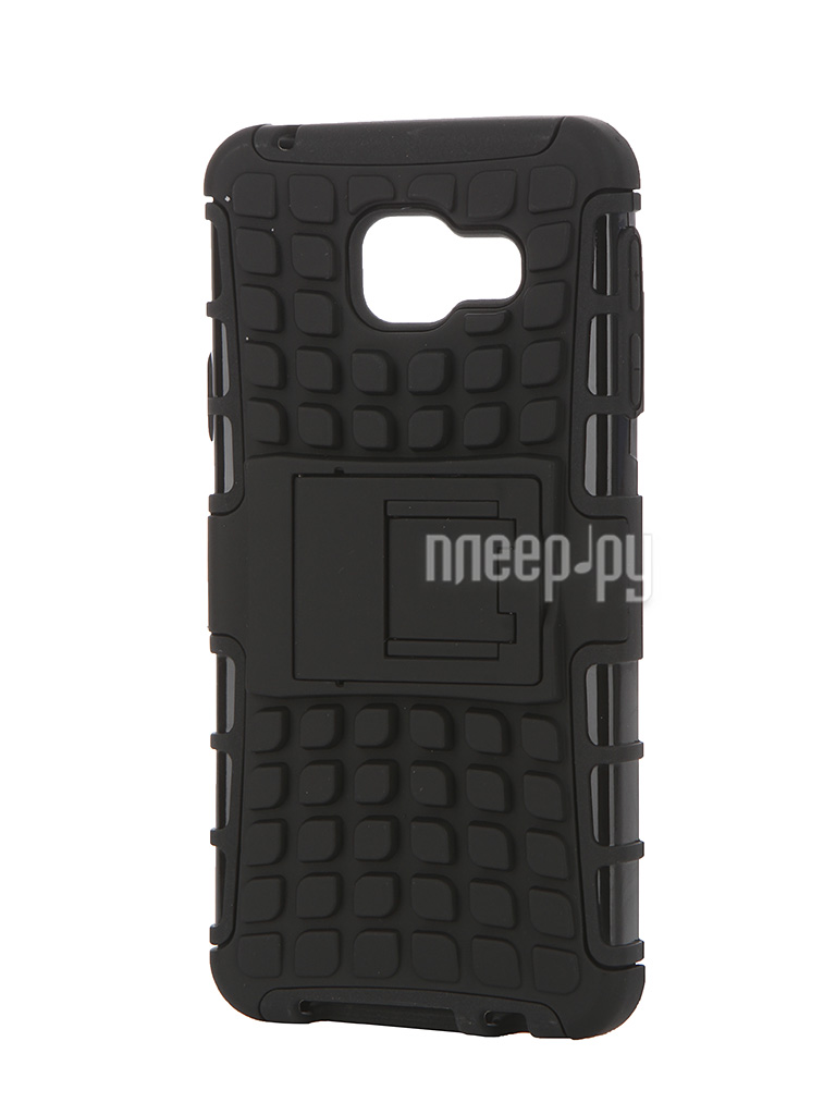  - Samsung Galaxy A3 2016 SkinBox Defender Case Black T-S-SGA32016-06 