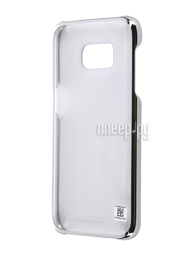  - Samsung Galaxy S7 Clear Cover Silver EF-QG930CSEGRU 