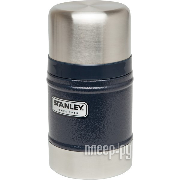  Stanley Classic Vacoom Flask 500ml Dark Blue 10-00811-013  2219 