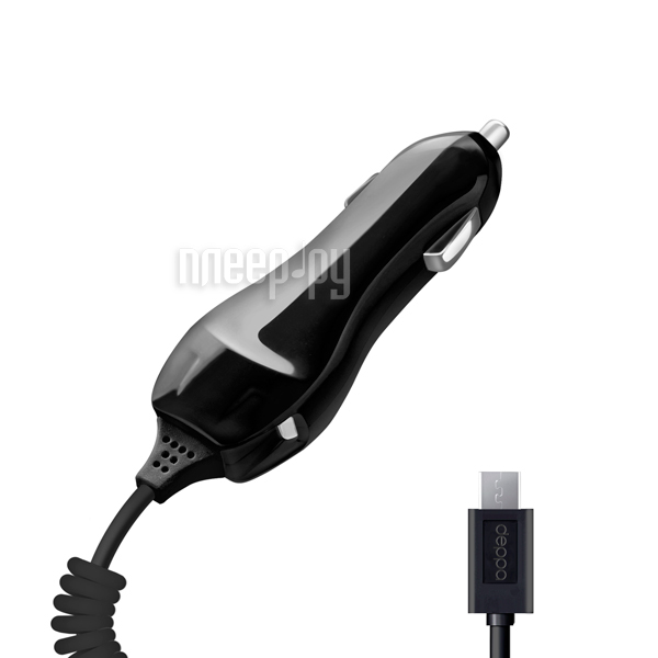  Deppa Classic micro USB 1000mA Black 22105 