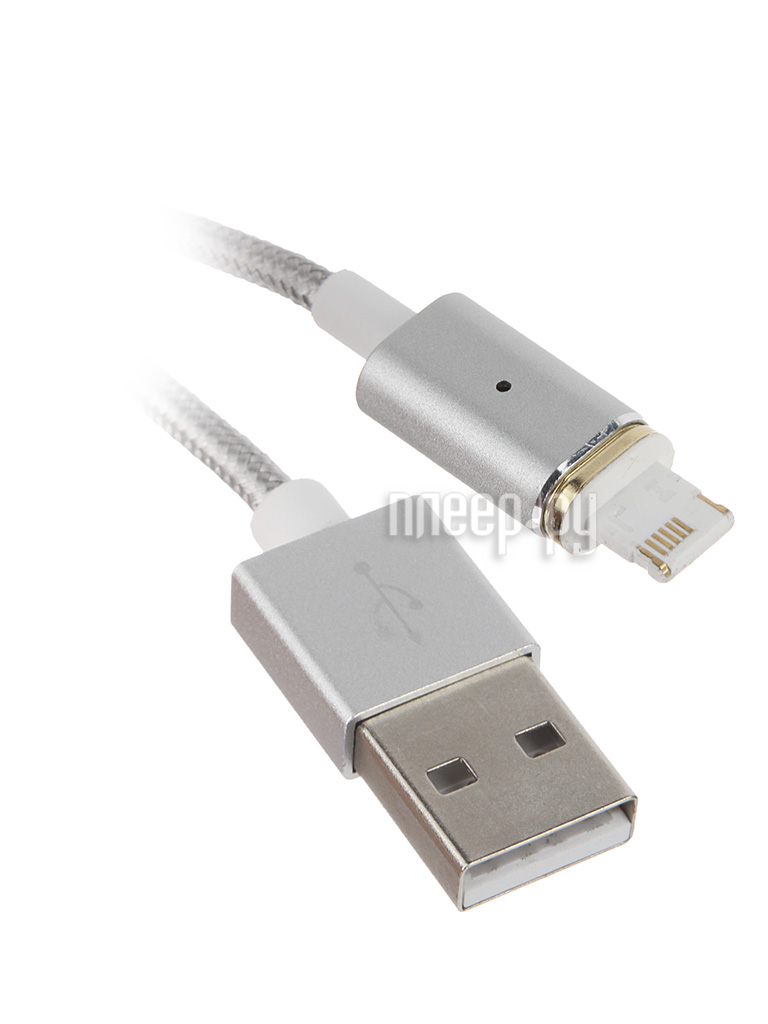  Partner USB 2.0 - 8 pin 1m Silver -   033505  968 