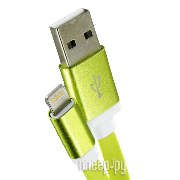  Krutoff USB - Lightning  iPhone 5 / 6 1m Yellow 14269