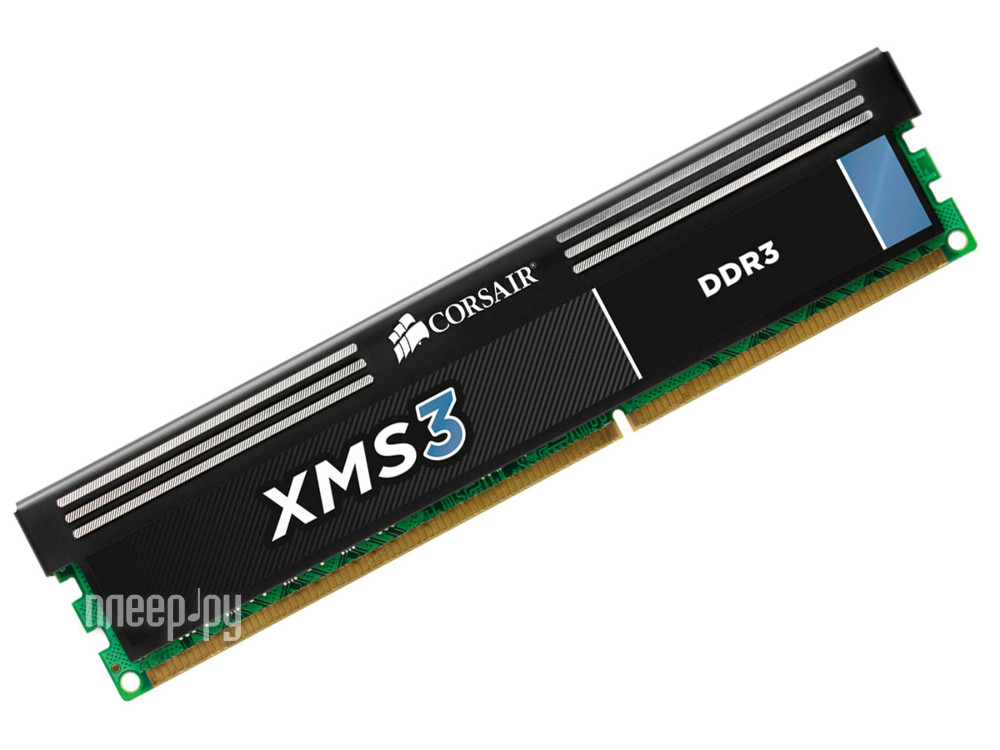   Corsair XMS3 DDR3 DIMM 1333MHz PC3-10600 CL9 - 8Gb CMX8GX3M1A1333C9 