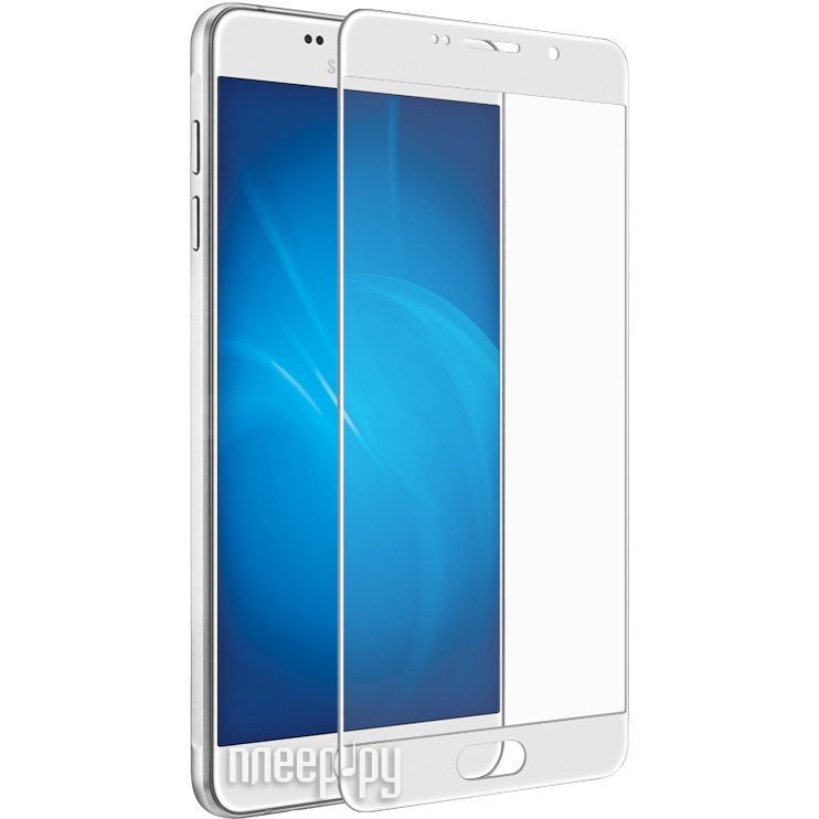    Samsung Galaxy A5 (2016) 5.2 Red Line Full Screen Tempered Glass White 