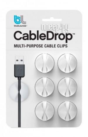 Комплект Bluelounge CableDrop CD-MT White/Orange/Brown Комплект Bluelounge CableDrop CD-MT White/Orange/Brown
