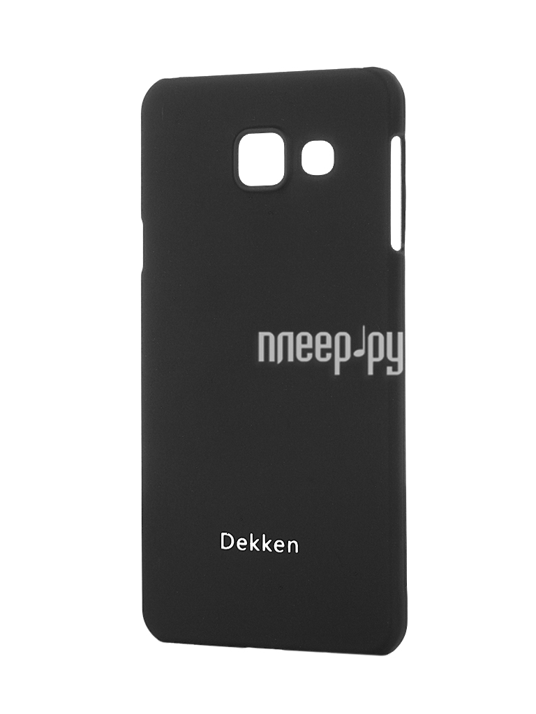  - Samsung Galaxy A3 2016 Dekken Soft Touch Black