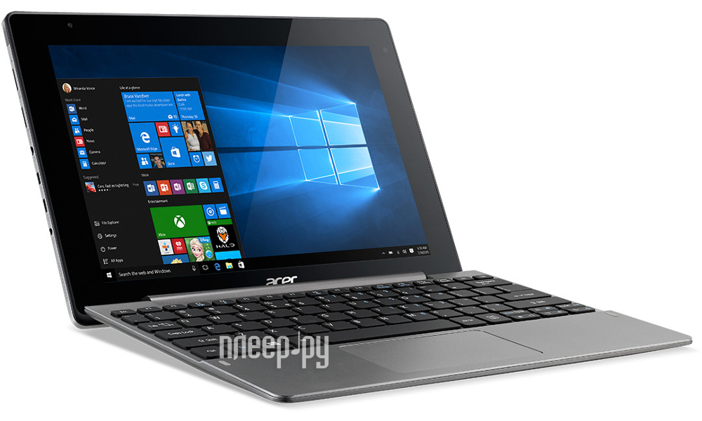  Acer Aspire Switch 10 SW5-014-1799 NT.G62ER.001 Iron (Intel Atom x5-Z8300 1.44 GHz / 2048MB / 64Gb / Intel HD Graphics / Wi-Fi / Bluetooth / Cam / 10.1 / 1920x1200 / Windows 10) 