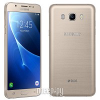 Сотовый телефон Samsung SM-J710F/DS Galaxy J7 (2016) Gold