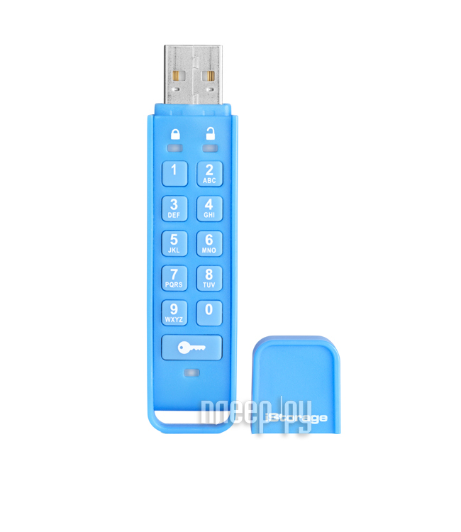 USB Flash Drive 32Gb - iStorage DatAshur Personal 256-bit IS-FL-DAP-DB-32