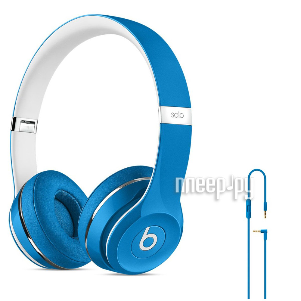  Beats Solo 2 On-Ear Luxe Edition Blue ML9F2ZE / A 