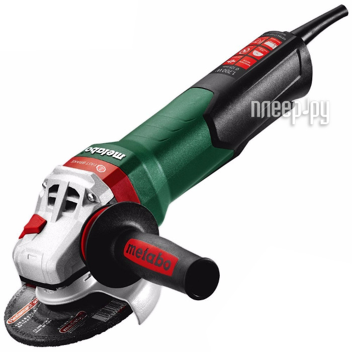 Шлифовальная машина Metabo WEPBA 17-125 Quick 1700Вт 600548000