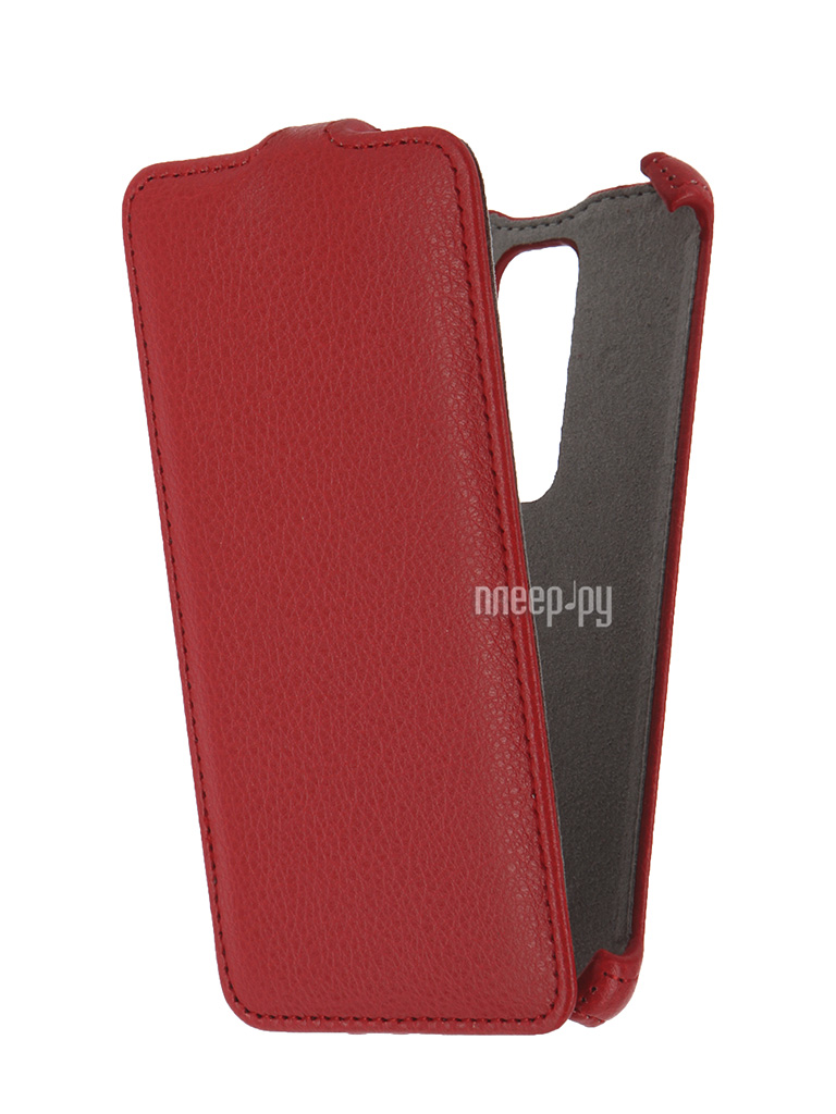   LG Class H650 Activ Flip Case Leather Red 57470