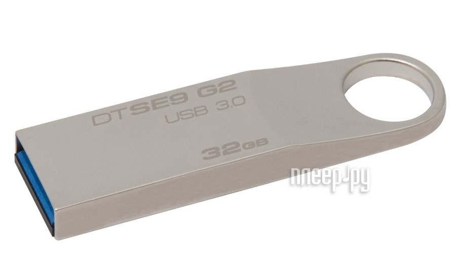 USB Flash Drive 32Gb - Kingston DataTraveler SE9 G2 USB 3.0 Metal DTSE9G2 / 32GB