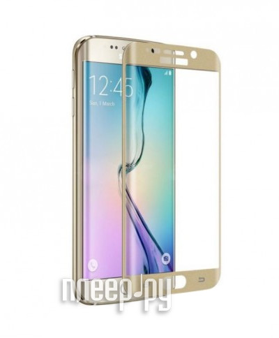    Samsung Galaxy S7 Edge DF Metallic sColor-06 Gold  792 