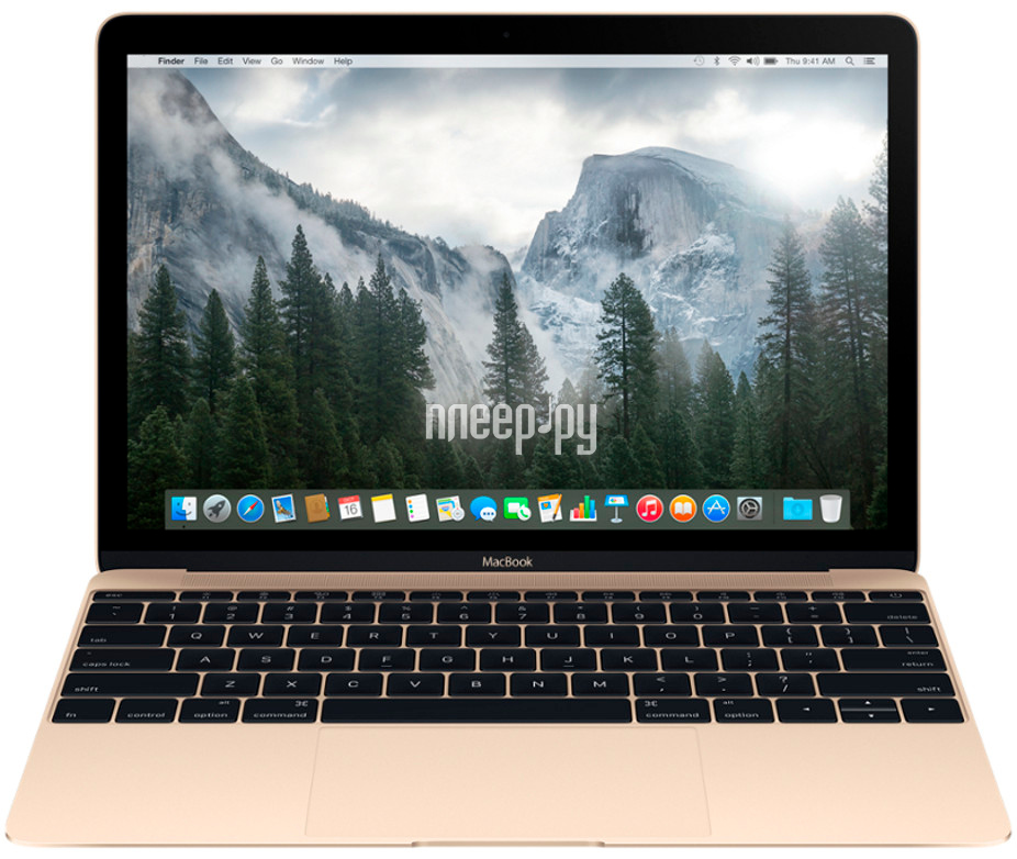  Apple MacBook 12 MLHF2RU / A Gold Intel Core M 1.2 GHz / 8192Mb / 512Gb / Intel HD Graphics / Wi-Fi / Bluetooth / Cam / 12.0 / 2304x1440 / Mac OS X  89945 