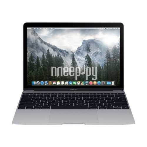  APPLE MacBook 12 MLH72RU / A Grey Space (Intel Core m3 1.1 GHz / 8192Mb / 256Gb / Intel HD Graphics / Wi-Fi / Bluetooth / Cam / 12.0 / 2304x1440 / Mac OS X) 