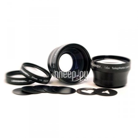  Lensbaby Accessory Kit - Wide Angle / Telephoto Kit / Macro Kit / Creative Aperture Kit LBABUND-LB  3998 