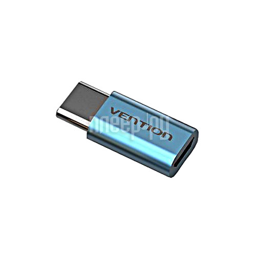  Vention USB Type C M - USB 2.0 Micro B 5pin F Blue VAS-S10-S