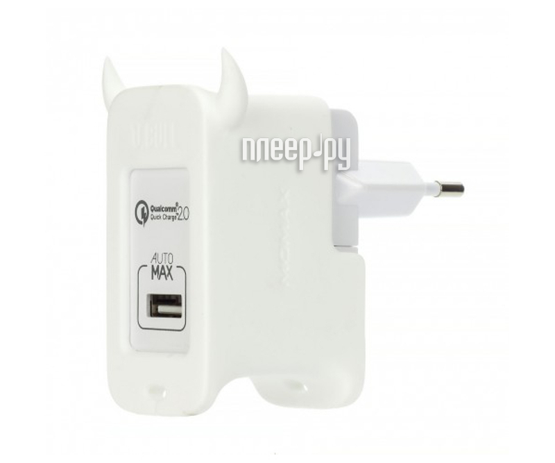   MOMAX U.Bull 1-ports USB UM1S White