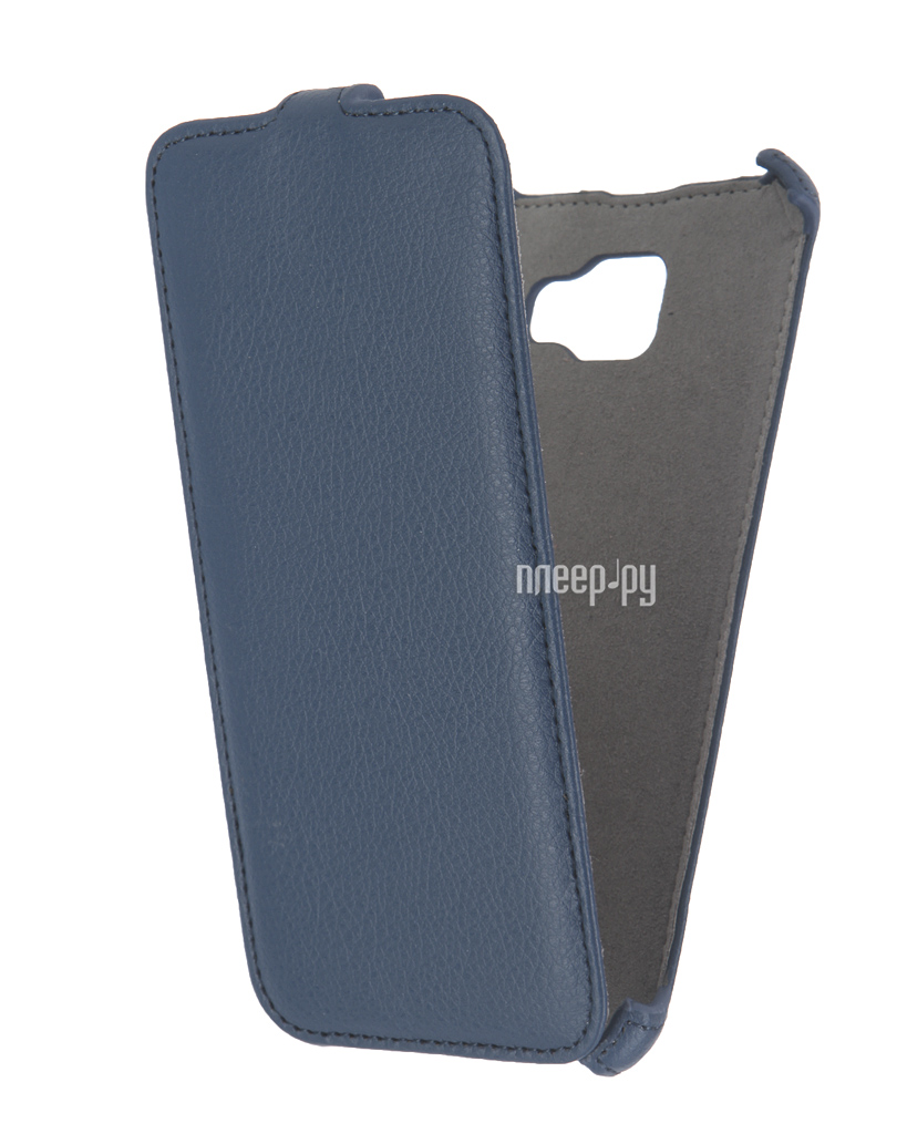   Samsung Galaxy A7 2016 Activ Flip Case Leather Blue 57536