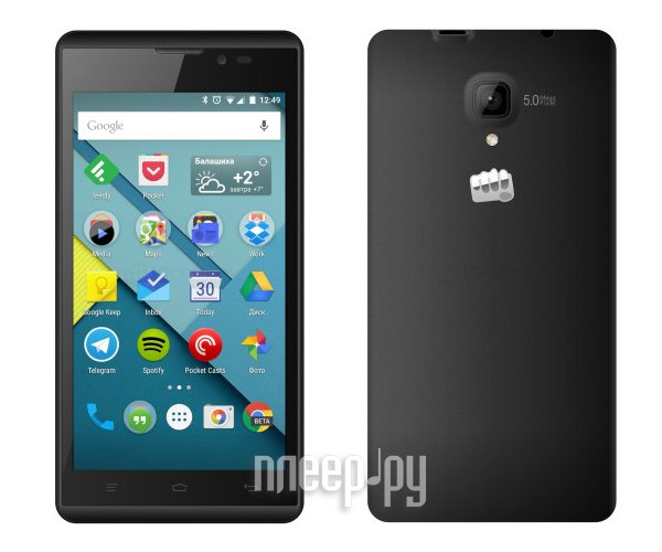 Сотовый телефон Micromax D340 Black