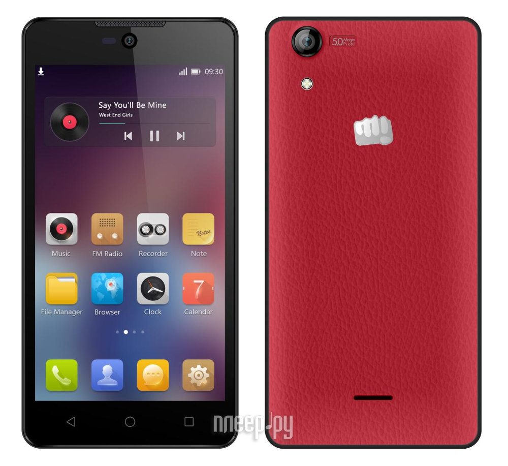 Сотовый телефон Micromax Q340 Red
